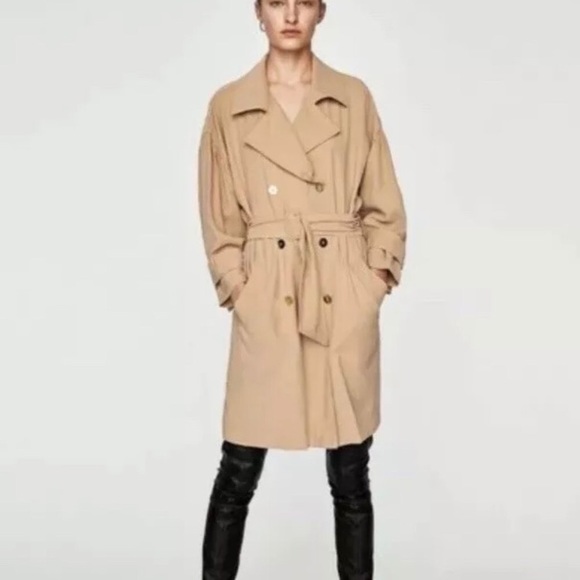 Zara Trench Dress (M) - Picture 1 of 5